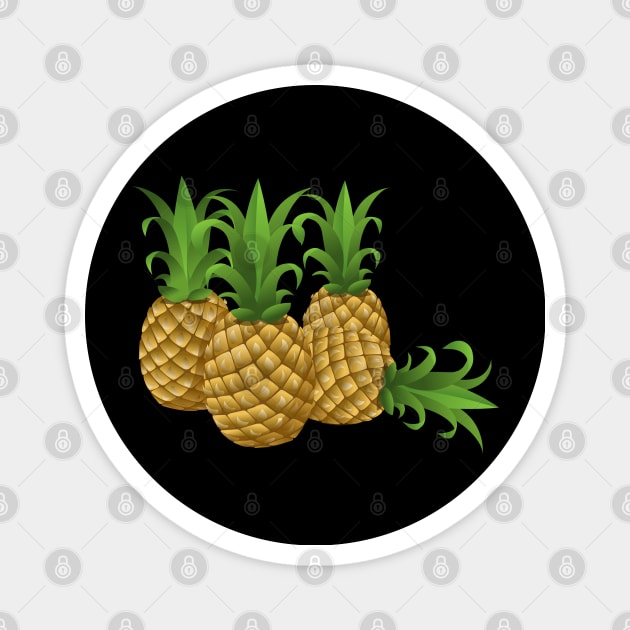 Pineapple Magnet by holidaystore